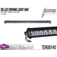 THUNDER 36 LED DRIVING LIGHT BAR WITH BRACKETS 12-24V 1028 x 72 x 44mm TDR08140