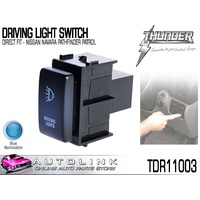 THUNDER DRIVING LIGHT SWITCH OE DIRECT FIT NISSAN NAVARA D40, PATHFINDER 2005-14