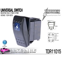THUNDER UNIVERSAL (ROCKER) SWITCH 20AMP @ 12V MOUNT: 21mm x 37mm TDR11015