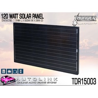 THUNDER 120 WATT SOLAR PANEL 1130mm x 680mm MONOCRYSTALLINE ( TDR15003 )