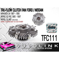 TRU FLOW TFC111 CLUTCH FAN FOR NISSAN PATROL 3.3L SD33T & 4.2L TD42 1986 - 2002