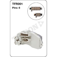 Tridon TFR001 Heater Fan Resistor 6 Pin for BMW Models Check App Below
