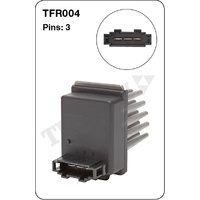 Tridon TFR004 Heater Fan Resistor 3 Pin for Audi & Volkswagen Models Check App