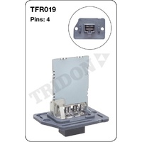 Tridon TFR019 Heater Fan Resistor 4 Pin for Hyundai Kia & Toyota Models Check App