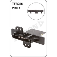 Tridon TFR025 Heater Fan Resistor 4 Pin for Nissan Models check App Below