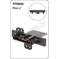 Tridon TFR028 Heater Fan Resistor 4 Pin for Nissan Bluebird Maxima & Patrol