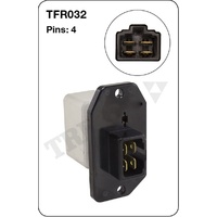 Tridon TFR032 Heater Fan Resistor 4 Pin for Mitsubishi Express Starwagon Triton
