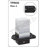Tridon TFR033 Heater Fan Resistor 4 Pin for Hyundai & Kia Models Check App Below