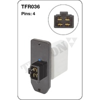 Tridon TFR036 Heater Fan Resistor 4 Pin for Mitsubishi Galant Magna & Verada