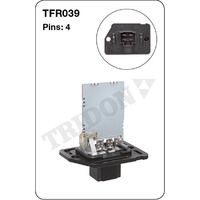 Tridon TFR039 Heater Fan Resistor 4 Pin for Hyundai & Kia Models check App Below
