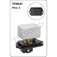 Tridon TFR047 Heater Fan Resistor 4 Pin for Toyota HiLux Models Check App
