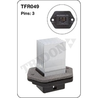 Tridon TFR049 Heater Fan Resistor 3 Pin for 