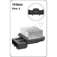 Tridon TFR054 Heater Fan Resistor 4 Pin for Mitsubishi Pajero Models