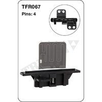 Tridon TFR067 Heater Fan Resistor 4 Pin for Nissan Navara D22 Models