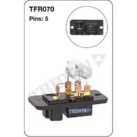 Tridon TFR070 Heater Fan Resistor 5 Pin for Ford Courier & Mazda B Series