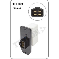 Tridon TFR074 Heater Fan Resistor 4 Pin for Jeep Cherokee & Grand Cherokee WG WJ