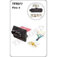Tridon TFR077 Heater Fan Resistor 4 Pin for Ford Laser KJ KL KN & Mazda 323 BA