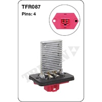 Tridon TFR087 Heater Fan Resistor 4 Pin for Hyundai Models check App below