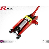 ROCK GARAGE STEEL HYDRAULIC JACK 1300KG LOWERED 130mm RAISED 350mm TJ1300