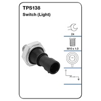 Tridon TPS138 Oil Pressure Switch For Holden Colorado Models Check App Below