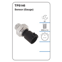 TRIDON TPS146 OIL PRESSURE SWITCH FOR HOLDEN CALAIS COMMODORE VE VF V8 6.0L 6.2L