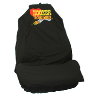 HOOKER TROUBLEMAKER THROW OVER SEAT COVER W/ LOGO FOR BUCKET SEATS UNIVERSAL 