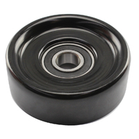 Drive Belt Pulley Flat 90mm OD for BMW X5 E53 2.9L 3.0L 3/2001-1/2007 TT13807