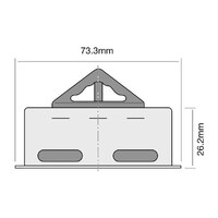 Tridon TT245-180P Thermostat 73.3mm 82 Degrees C for Toyota Landcruiser F 2F 3F