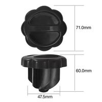 TRIDON TUEC1 EMERGENCY FUEL OR OIL CAP - UNIVERSAL FOR MANY VEHICLES