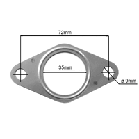 Permaseal 38mm Wastegate Gasket 1.5mm Think TUR060