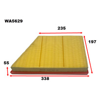 Wesfil WA5629 Air Filter Same as Ryco A2090 for Ford Everest Ranger Amarok 2.0L