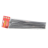 DNA Heat Shrink Tubing Black 12mm x 300mm Long - 10 Pack WAH212