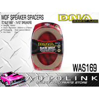 DNA WAS169 6x9" MDF RAW WOOD SPEAKER SPACERS LARGE 16mm HIGH - PAIR
