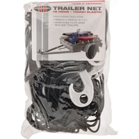 Aunger WATN Trailer Net Tough Elastic with 16 Hooks 1800 x 1200mm for 6' x 4'