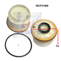 Wesfil WCF31NM Fuel Filter Same As Ryco R2619P for Isuzu Mazda & Toyota Models