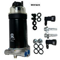 Wesfil Wcfa01 Diesel Fuel / Water Separator Unit Universal Fit Includes Fittings
