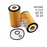 Wesfil WCO40 Oil Filter Same as Ryco R2606P for Mercedes Check App Below