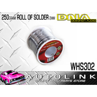 DNA WHS302 SOLDER WIRE 250g ROLL 2mm - IDEAL FOR SPEAKER & WIRING CONNECTIONS