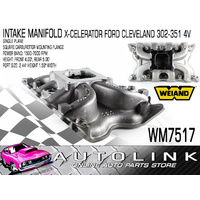 WEIAND X-CELERATOR FORD CLEVELAND INTAKE MANIFOLD 302-351 4V ENGINES ( WM7517 ) 