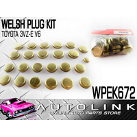 WELSH PLUG KIT FOR TOYOTA 4RUNNER , HILUX VZN130 WITH 3VZ-E V6 ENGINE 