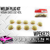 WELSH PLUG KIT FOR NISSAN GAZELLE , PINTARA , BLUEBIRD CA20E CA20S 2.0lt ENGINE