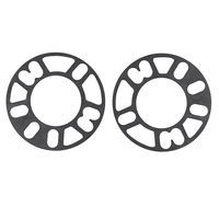 Nice WS345-2 Universal Alloy Wheel Spacers for 4 & 5 Stud Pair 3mm Thick