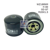 WESFIL WZ188NM FUEL FILTER SAME AS RYCO Z188 FOR MITSUBISHI & TOYOTA CHECK APP