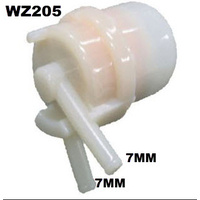 WESFIL PLASTIC FUEL FILTER WZ205 FOR TOYOTA MODELS CHECK APP BELOW