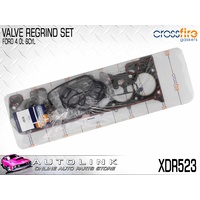 CROSSFIRE VALVE REGRIND SET FOR FORD FALCON XG XH 4.0L 6CYL 4/1994-ON XDR523
