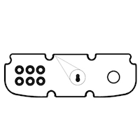 Rocker Cover Gasket Sets for Holden Commodore VN VP VR VS VT VX VY-V6 (Pair)