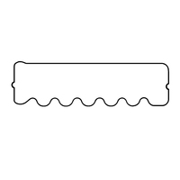 Crossfire XRC0015 Rubber Rocker Cover Gasket for Ford Falcon XG XR6