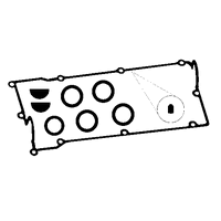 Crossfire XRC3197K Rocker Cover Gasket Kit for Hyundai & Kia Models G4ED 1.6L