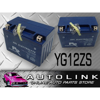 BATTERY YG12ZS GEL SEALED MAINTENANCE FREE MOTORBIKE ATV 151L X 87W X 110H MM