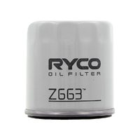 Ryco Z663 Oil Filter for Jeep Cherokee KL 2.4L ED6 FWD 2013-2017